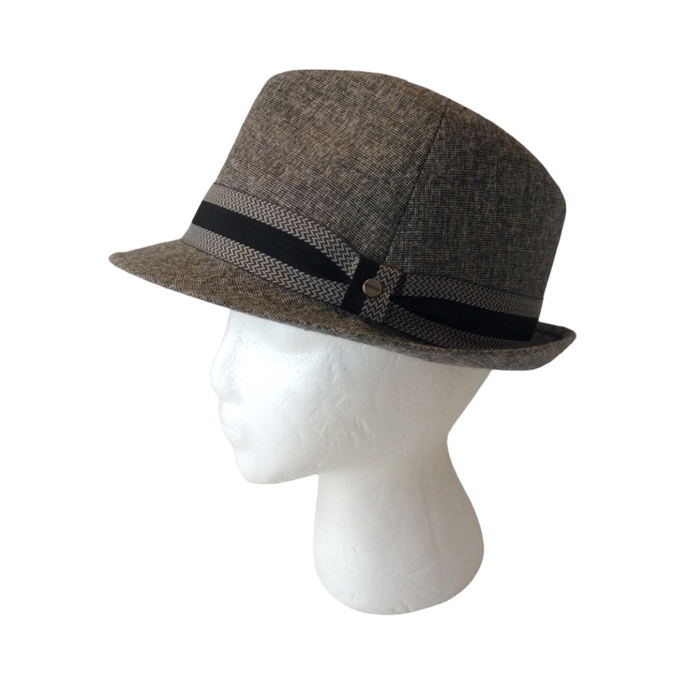 All American Stetson Mens Fedora Hat Size Small/Medium JCPMS18ST-BLK